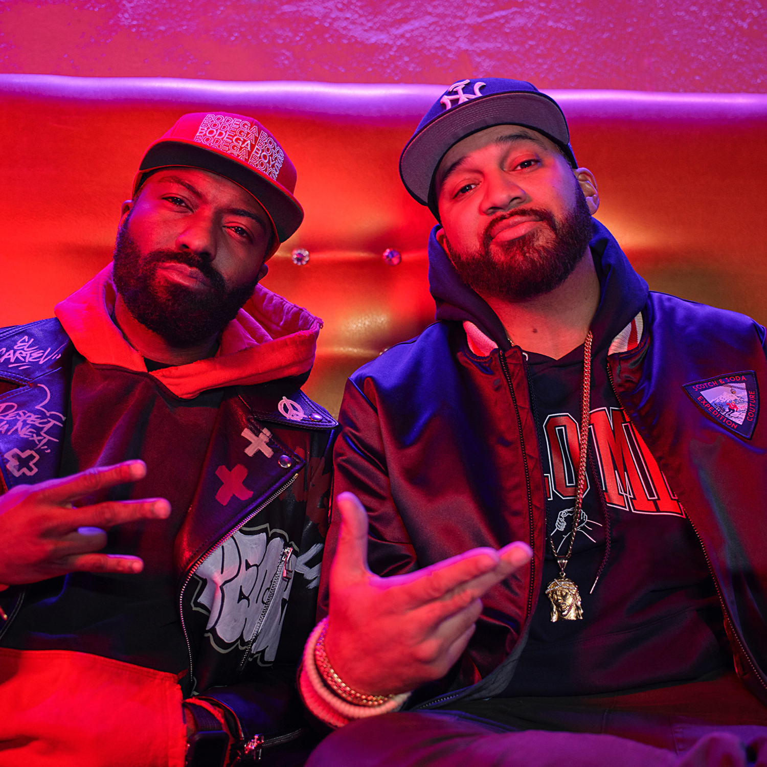 Desus Nice and The Kid Mero in Bodega Boys.