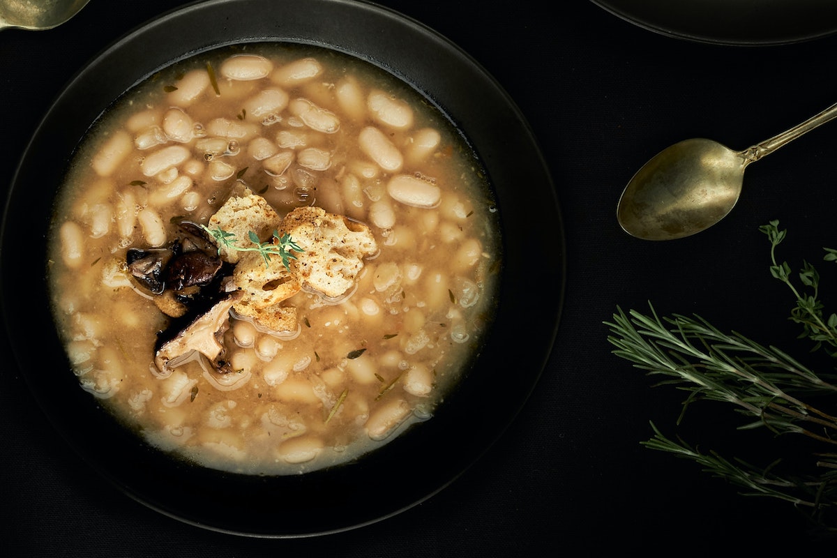 White bean soup