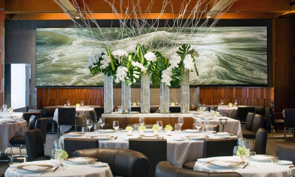 Le Bernardin interior.