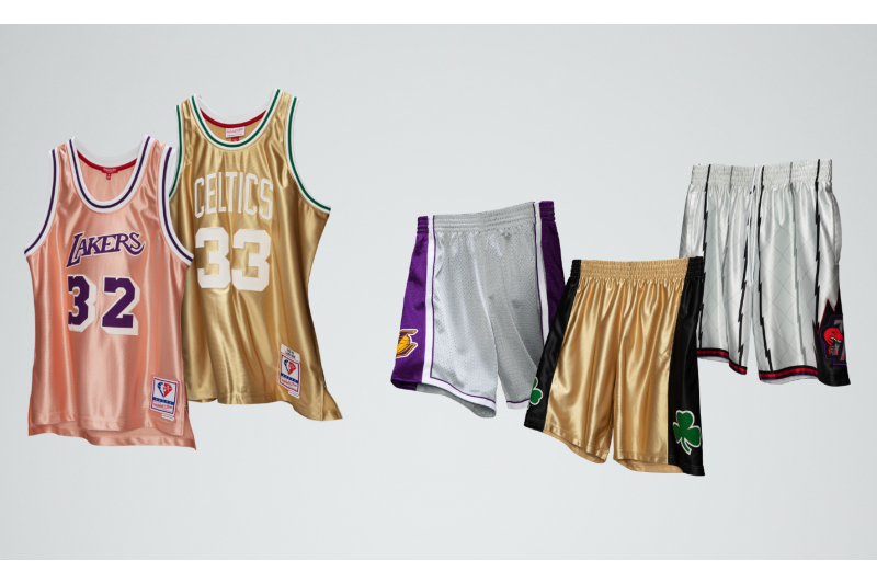 Mitchell & Ness Drops NBA Diamond Anniversary Apparel - The Manual