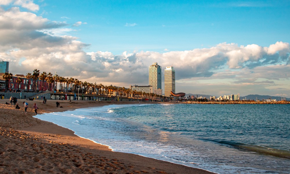 Barcelona beach