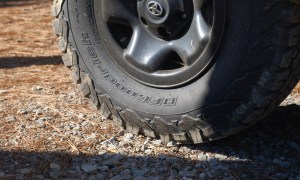 The sidewall of the BFG KO2 All-Terrain Tire.