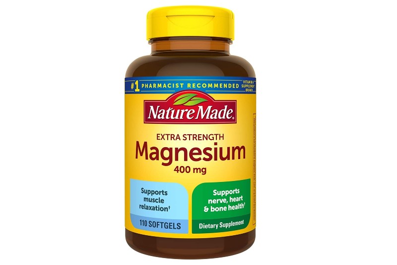 Nature Made Magnesium supplement.