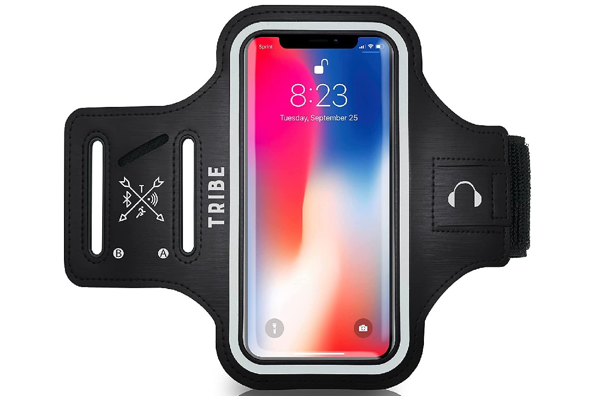 TRIBE Water Resistant Cell Phone Armband Case.