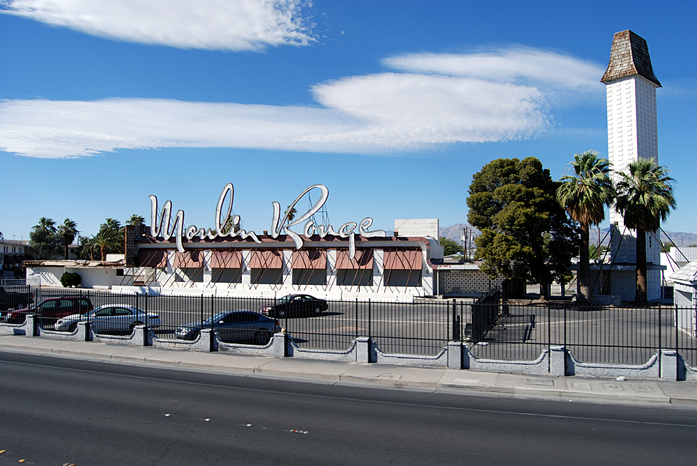 The Moulin Rouge Casino in Las Vegas, Nevada.