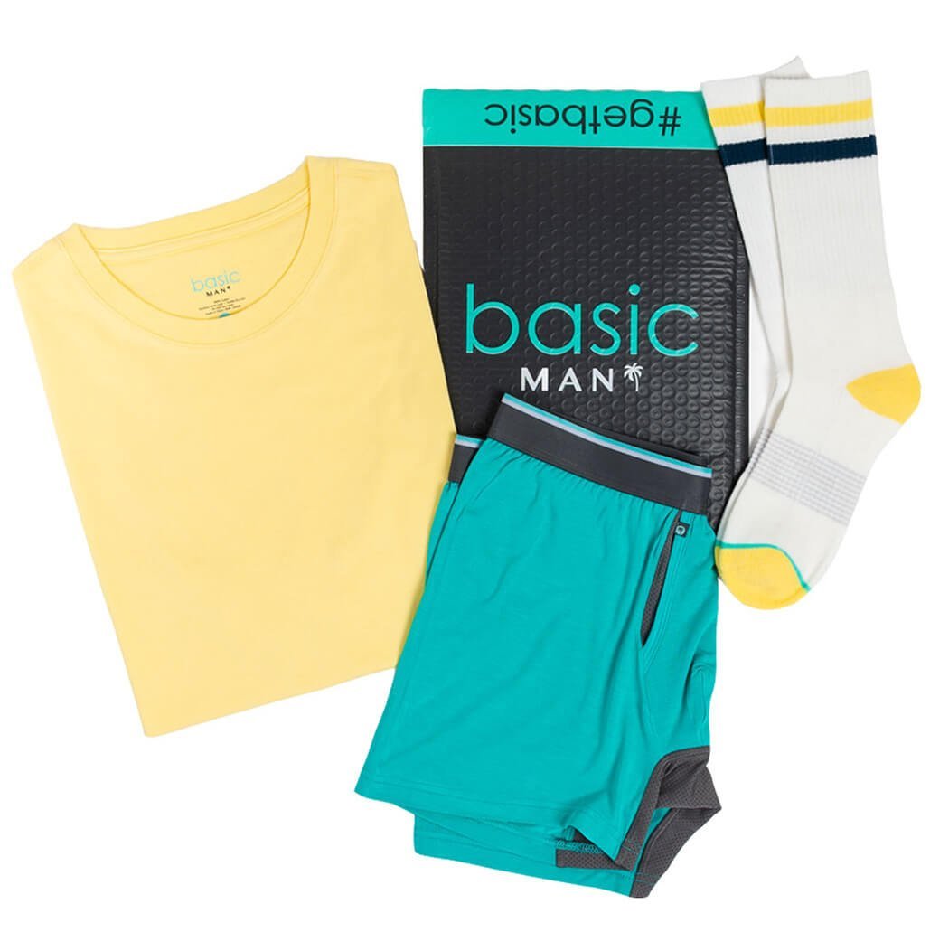 Get Basic shirt, socks, and underwear