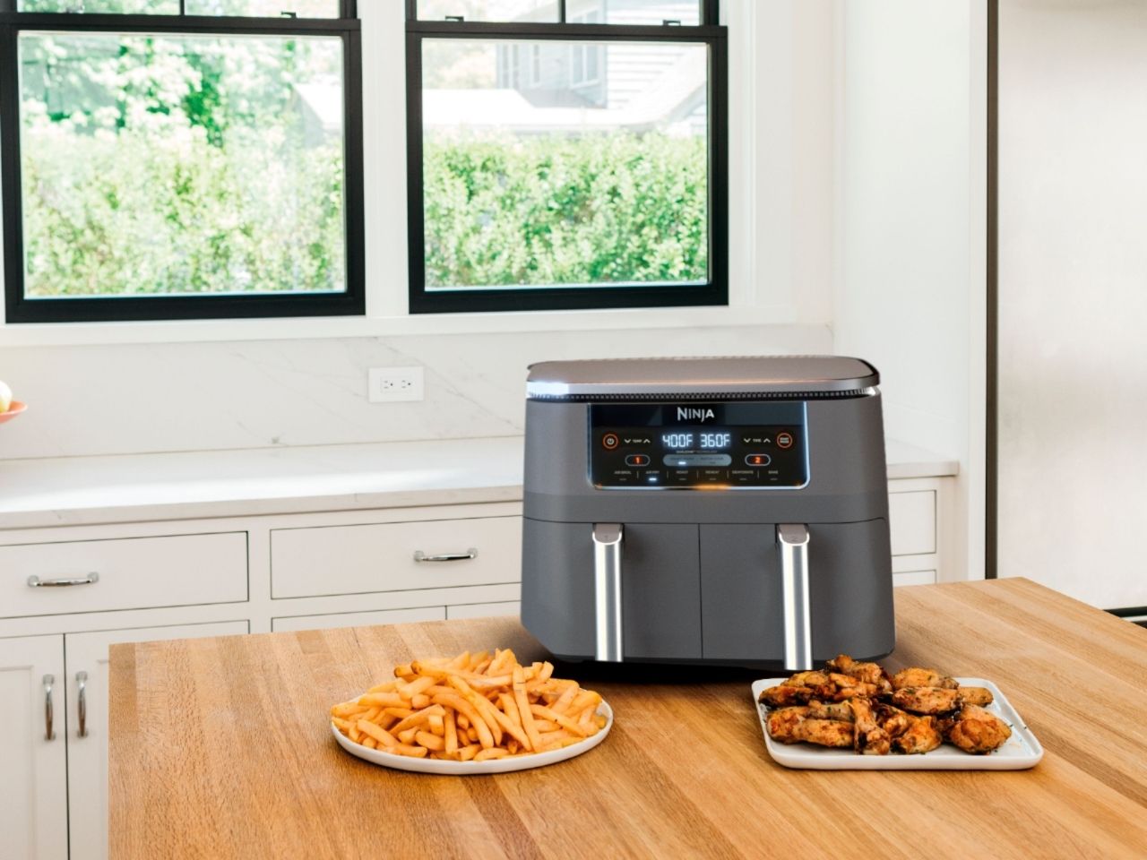 Bella Pro Series - 9-qt. Digital Air Fryer with Dual Flex Basket -  Stainless Steel : Home & Kitchen 