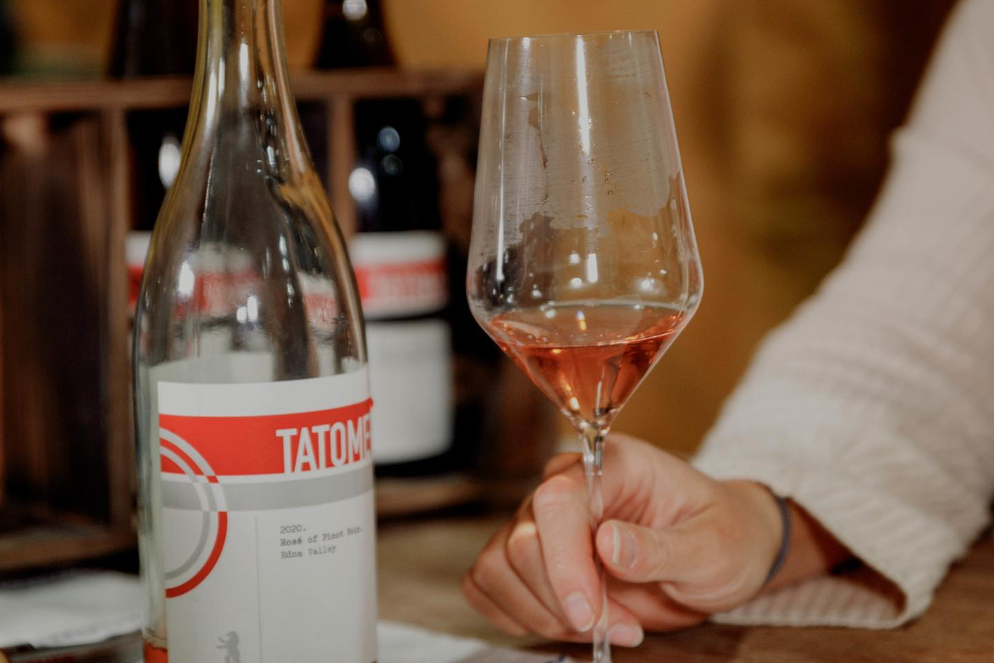 Tatomer Wines wine tasting.