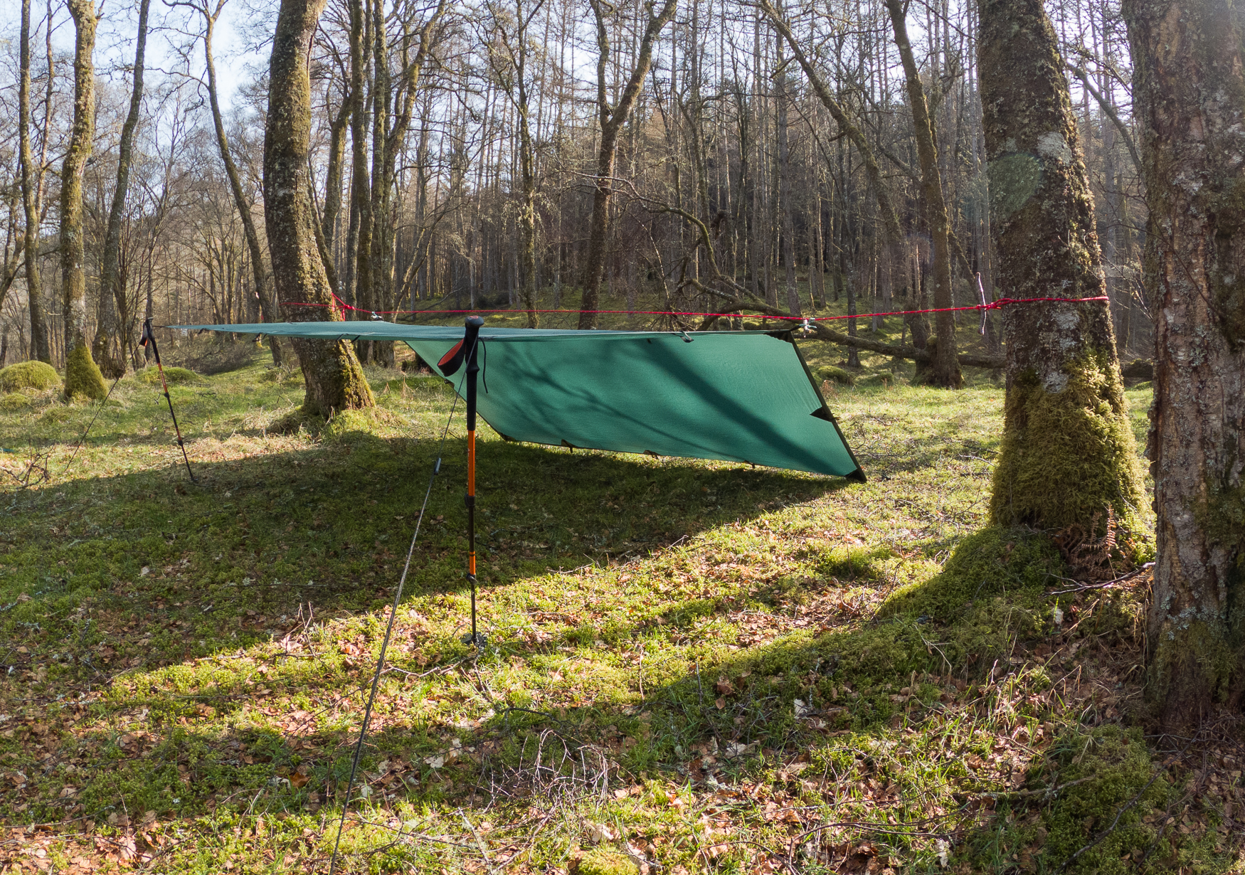 Adirondack tarp outlet shelter