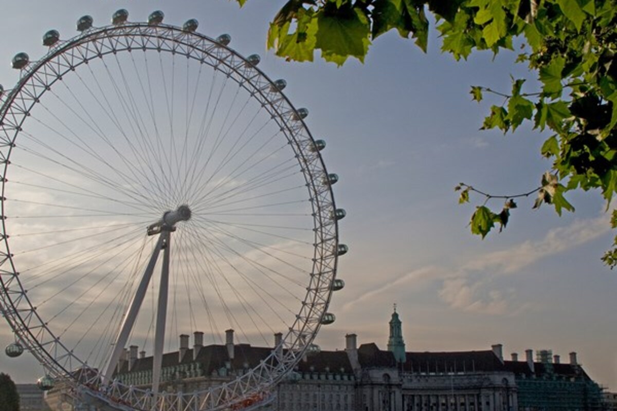 The London Eye.