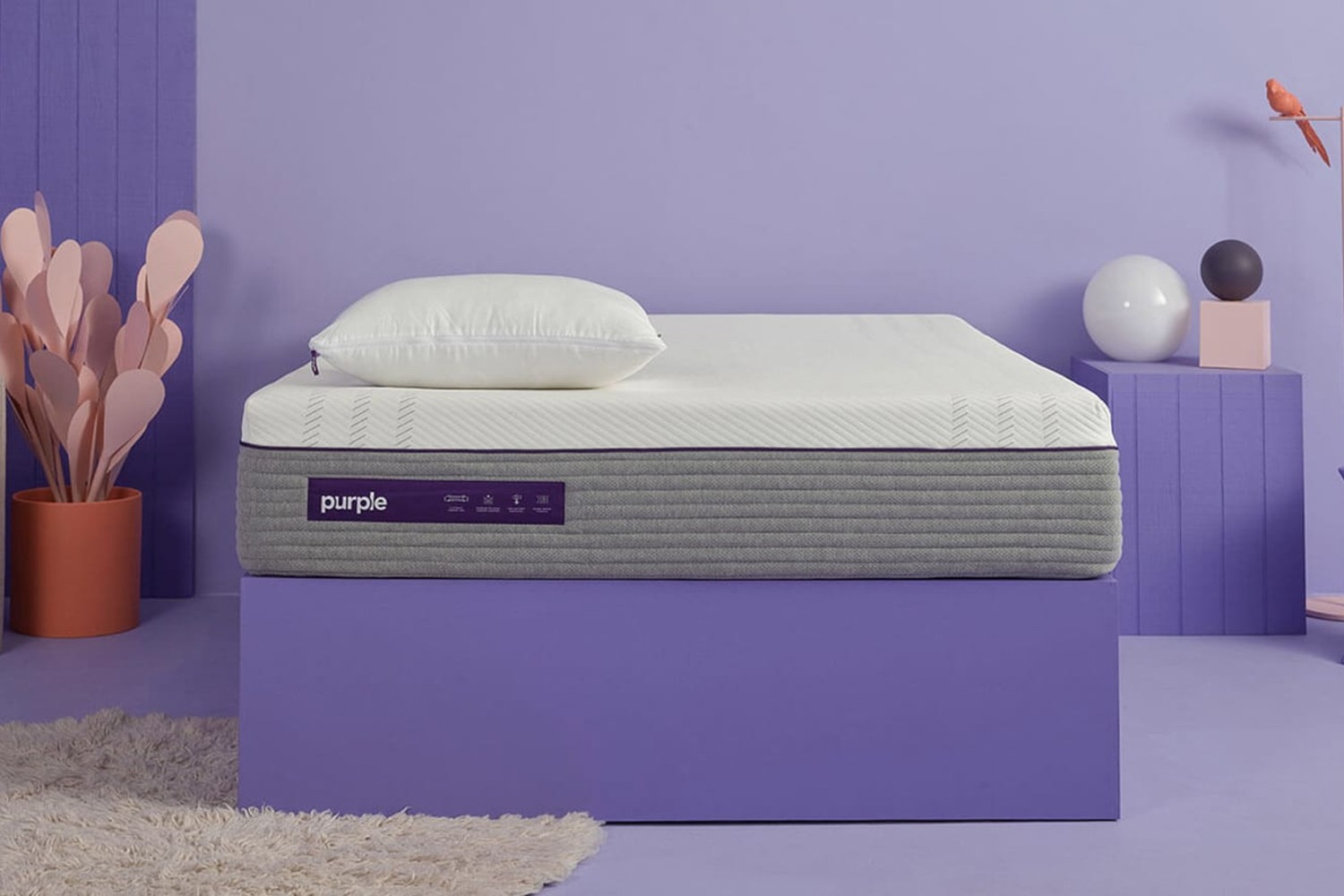 purple mattress causing back pain