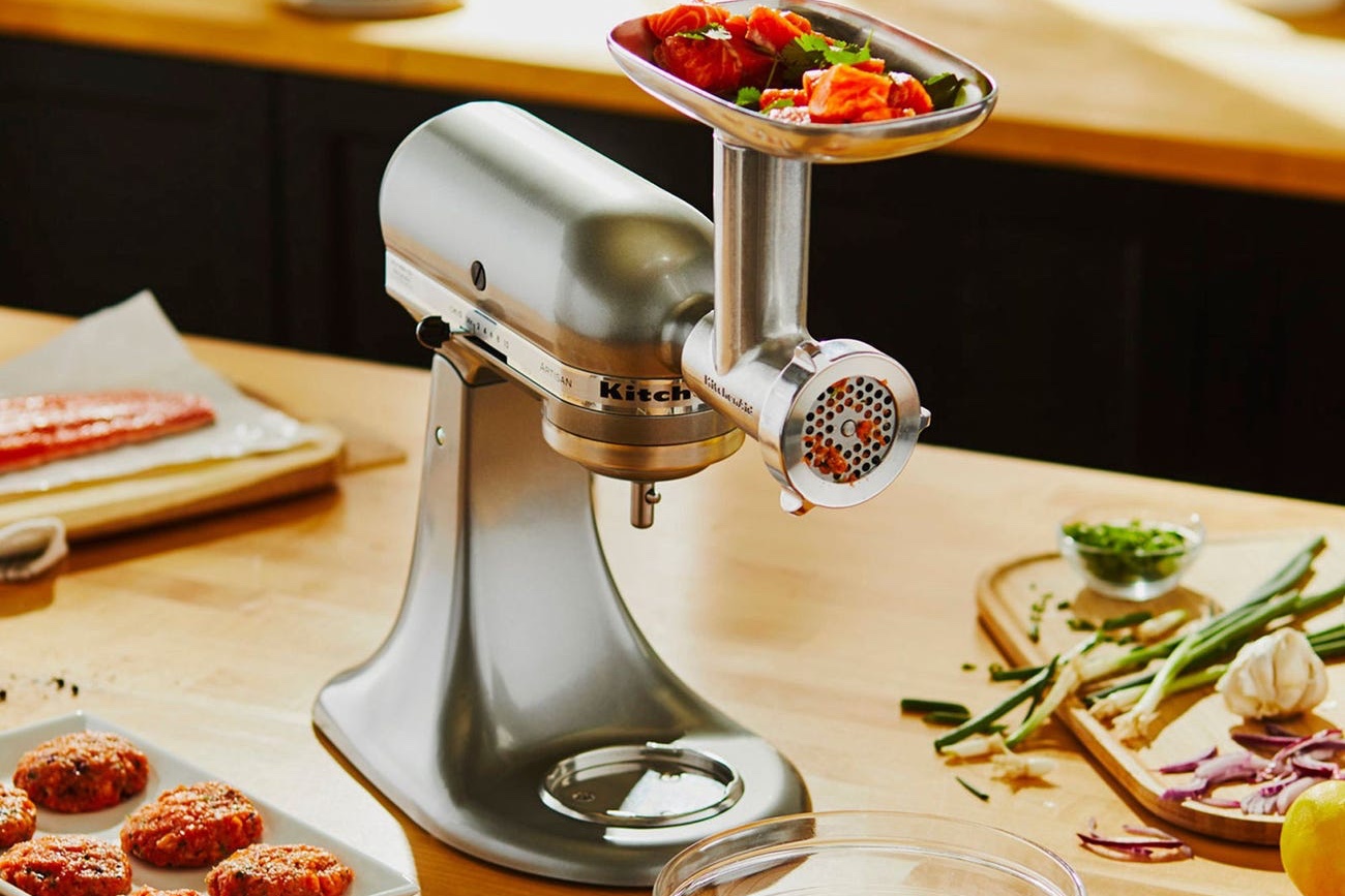 How To Grind Meat With A KitchenAid Stand Mixer The Manual   Meat Grinder 