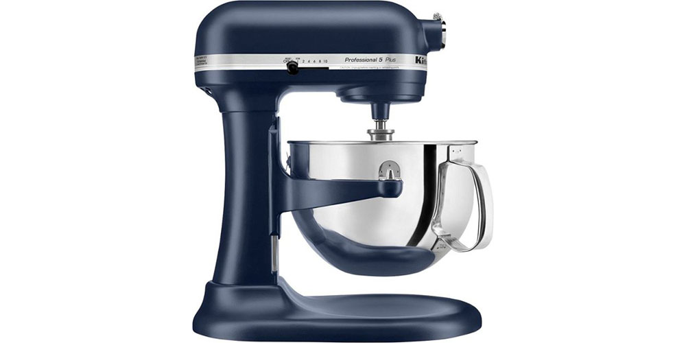 KitchenAid Pro 5 Plus 5 Quart Bowl-Lift Stand Mixer on a white background.