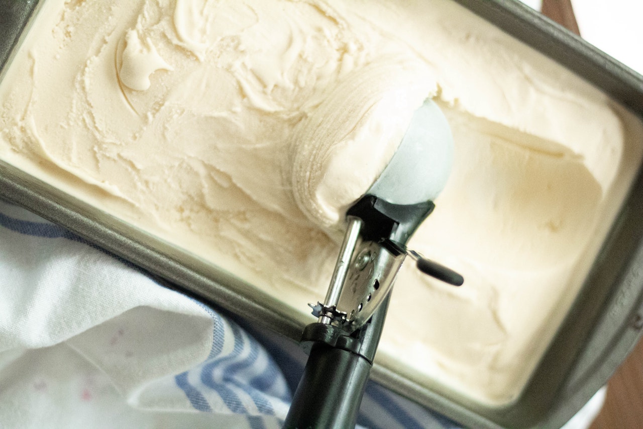 Homemade vanilla ice online cream kitchenaid