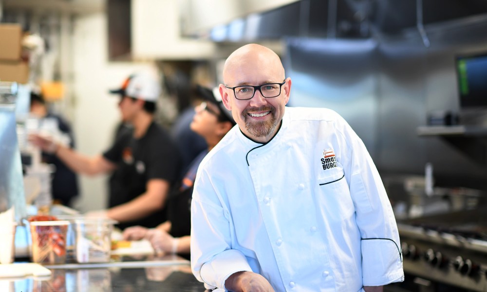 A profile of the Smashburger chef Ty Goerke