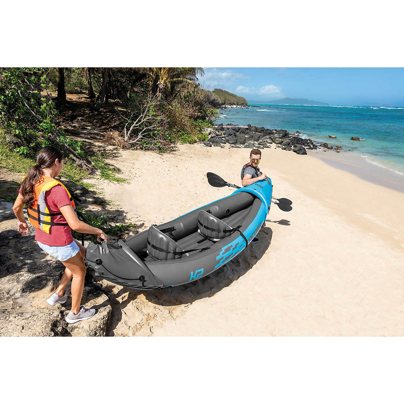 Intex Tacoma K2 good Inflatable Kayak