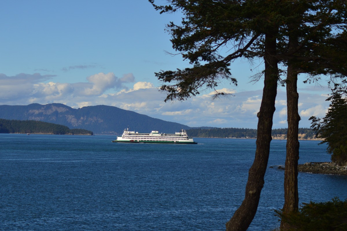 The San Juan Islands.