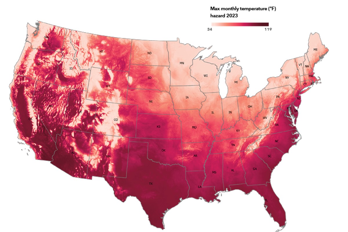 This tool shows how horrific climate change will be in 2050 - The Manual