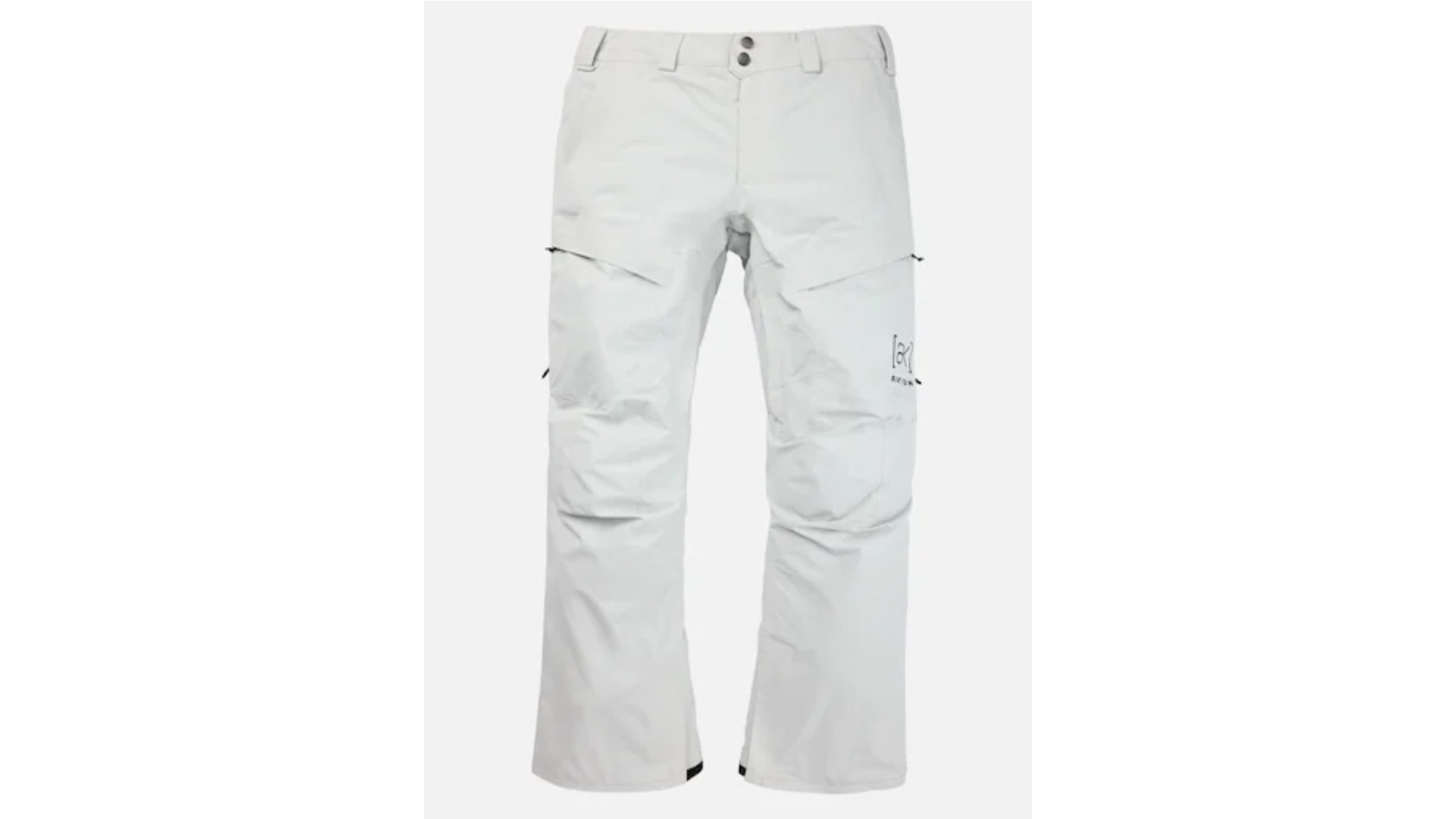 A pair of white Burton AK Pants