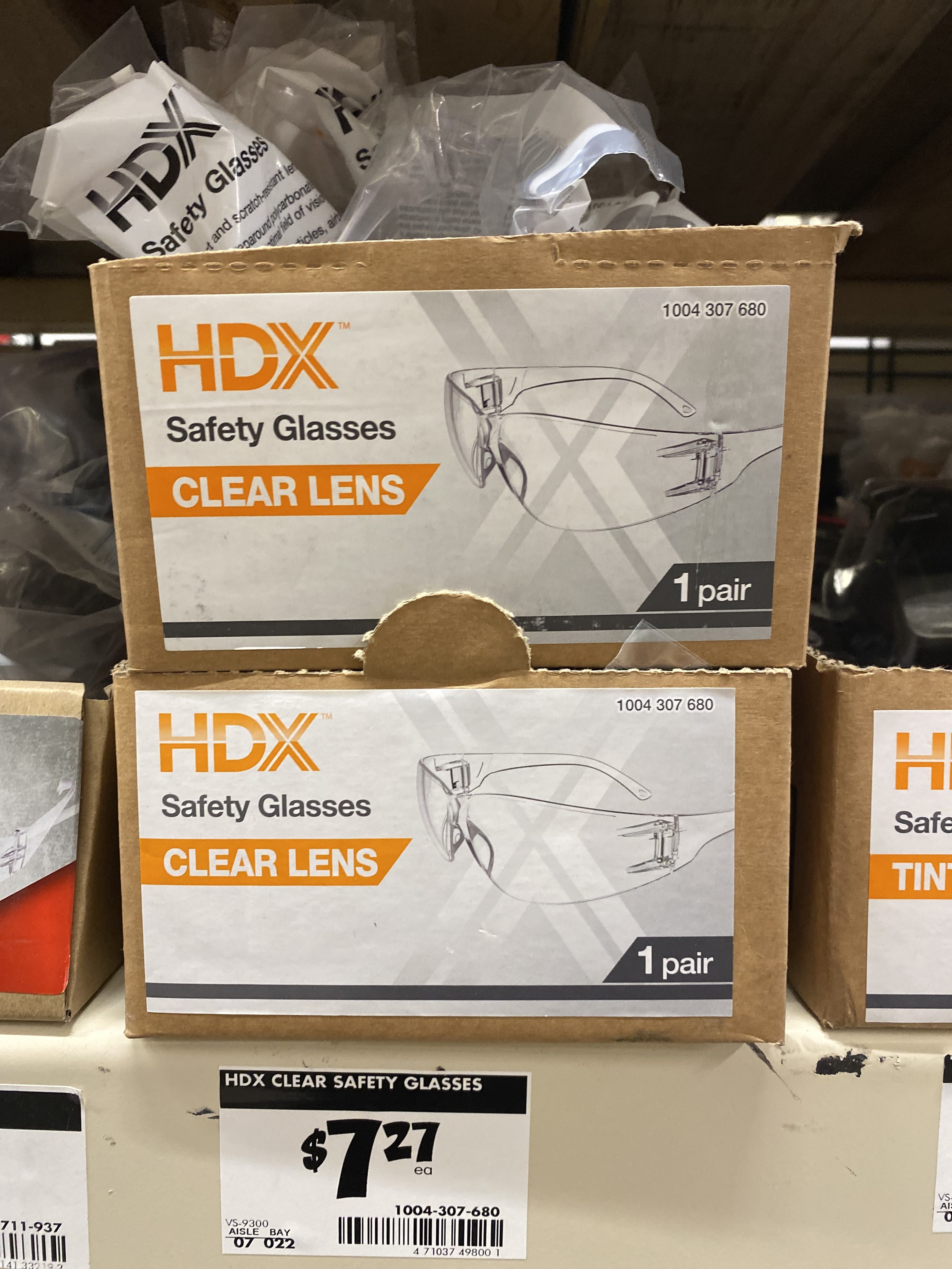 HDX Safety Glasses