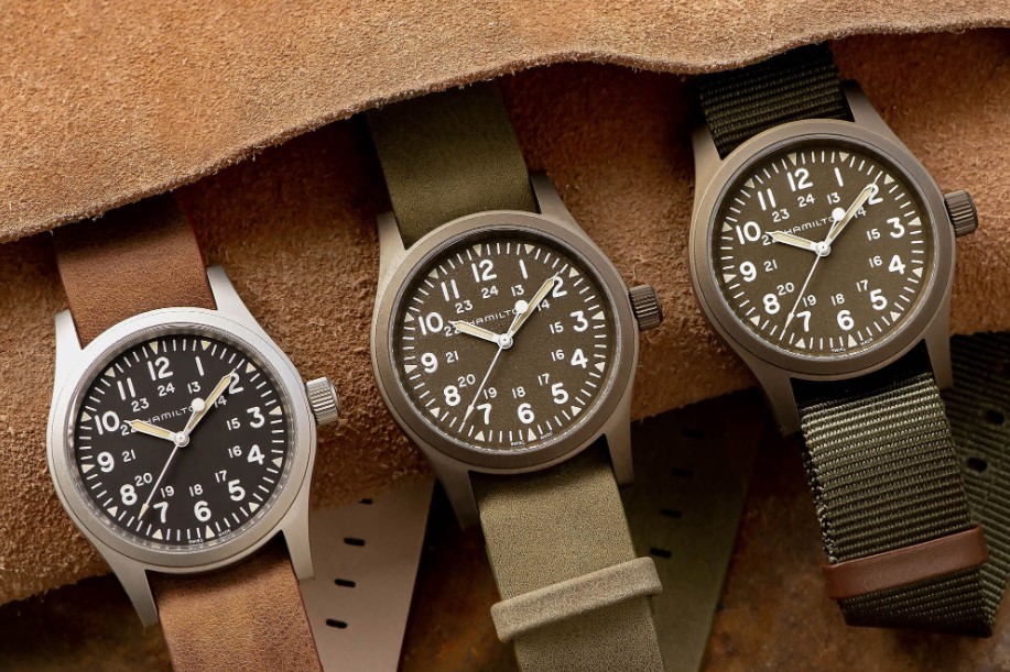 Three field watches