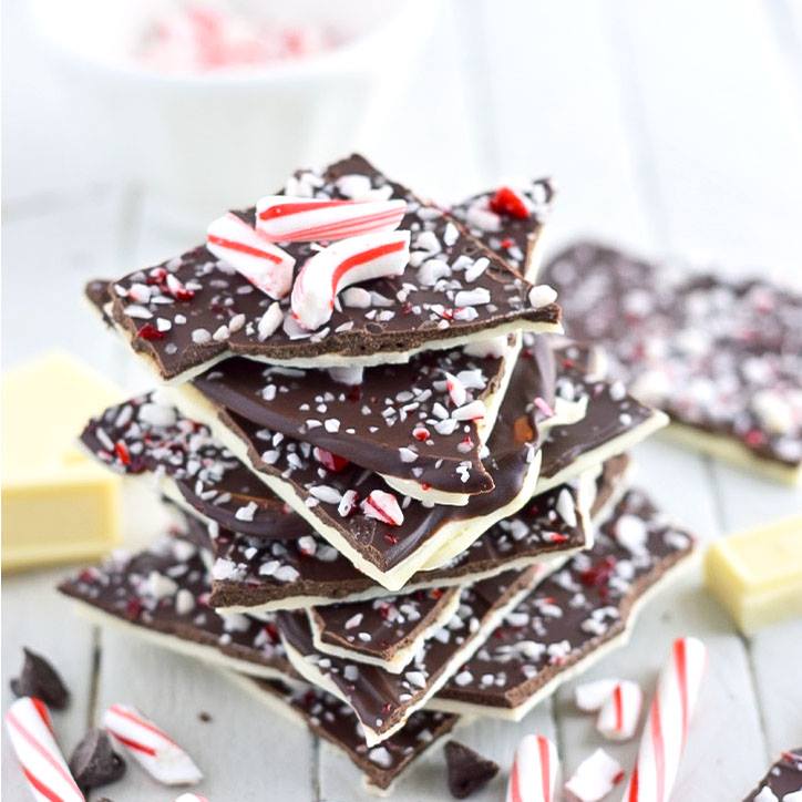 Candy cane bark