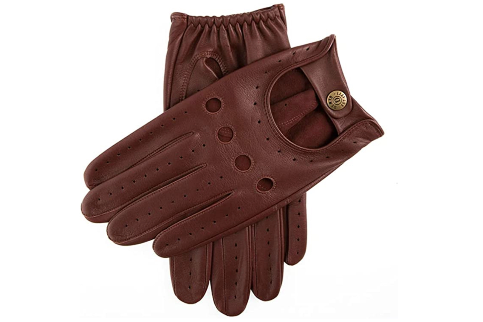 Ferrari Nappa leather and suede driving gloves Unisex