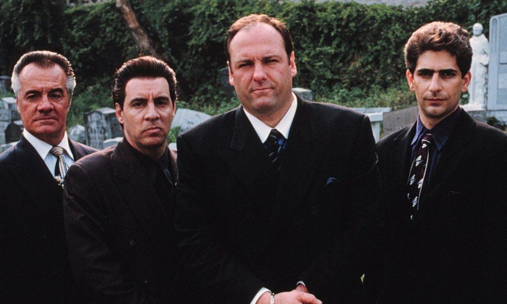 Tony Soprano and his fellow mobsters