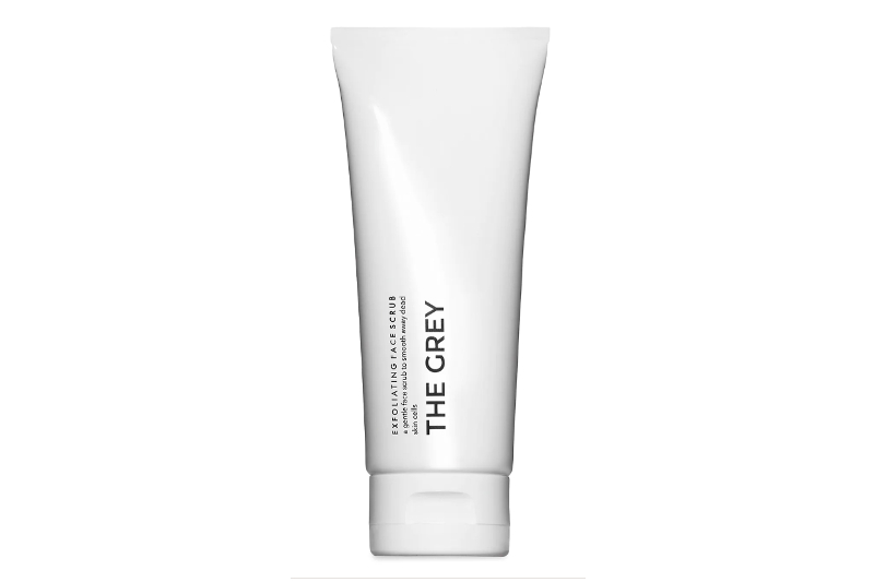 The Greay exfoliating face scrub.