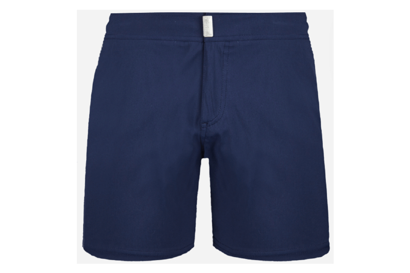 Vilebrequin Flat Belt Stretch Swim Trunks.