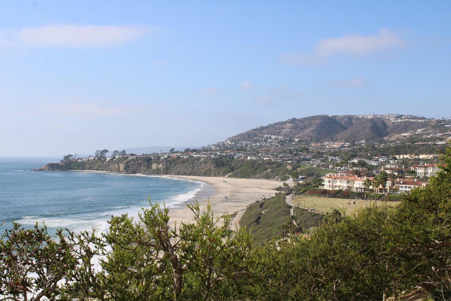 A view of Salt Creek Beach from The Ritz-Carlton Laguna Niguel in Dana Point, California.