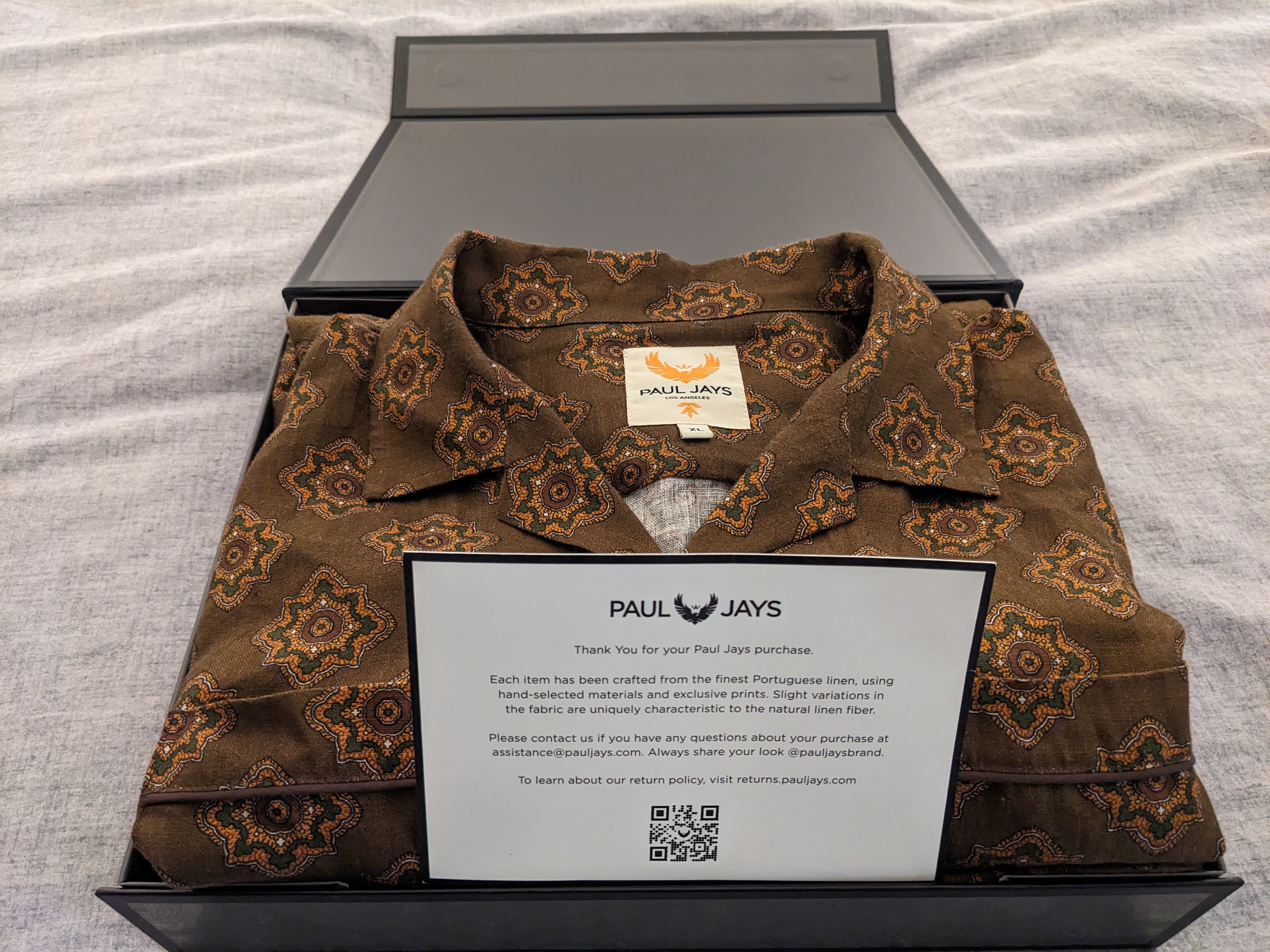 Paul Jays Men's Short Pajama Set