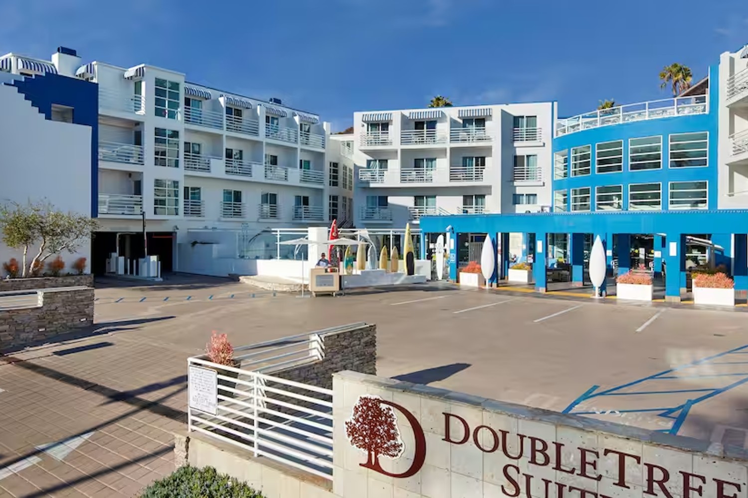 The DoubleTree Suites Doheny Beach in Dana Point, California.