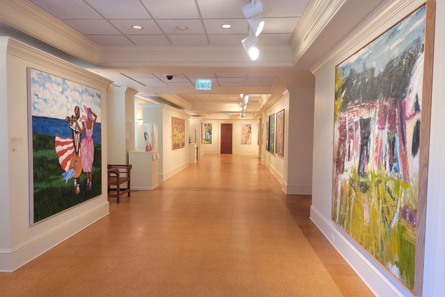 A look inside the Morris Museum of Art in Augusta, Georgia.