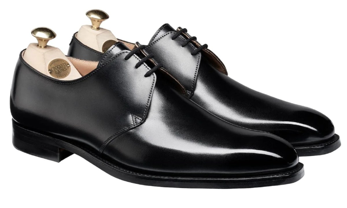 Crockett and Jones highbury shoe in black.