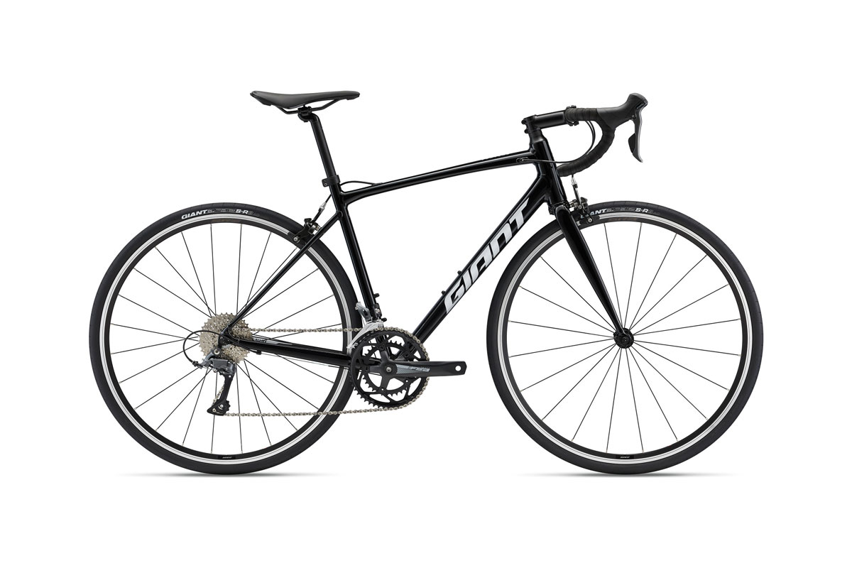 Giant Contend 3 Road Bike on a plain white studio background.