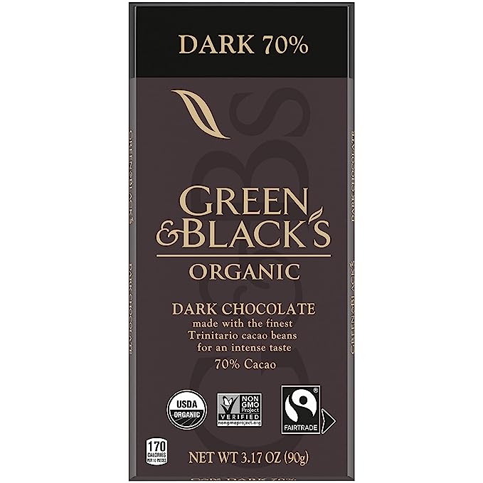 Green and Black's dark chocolate