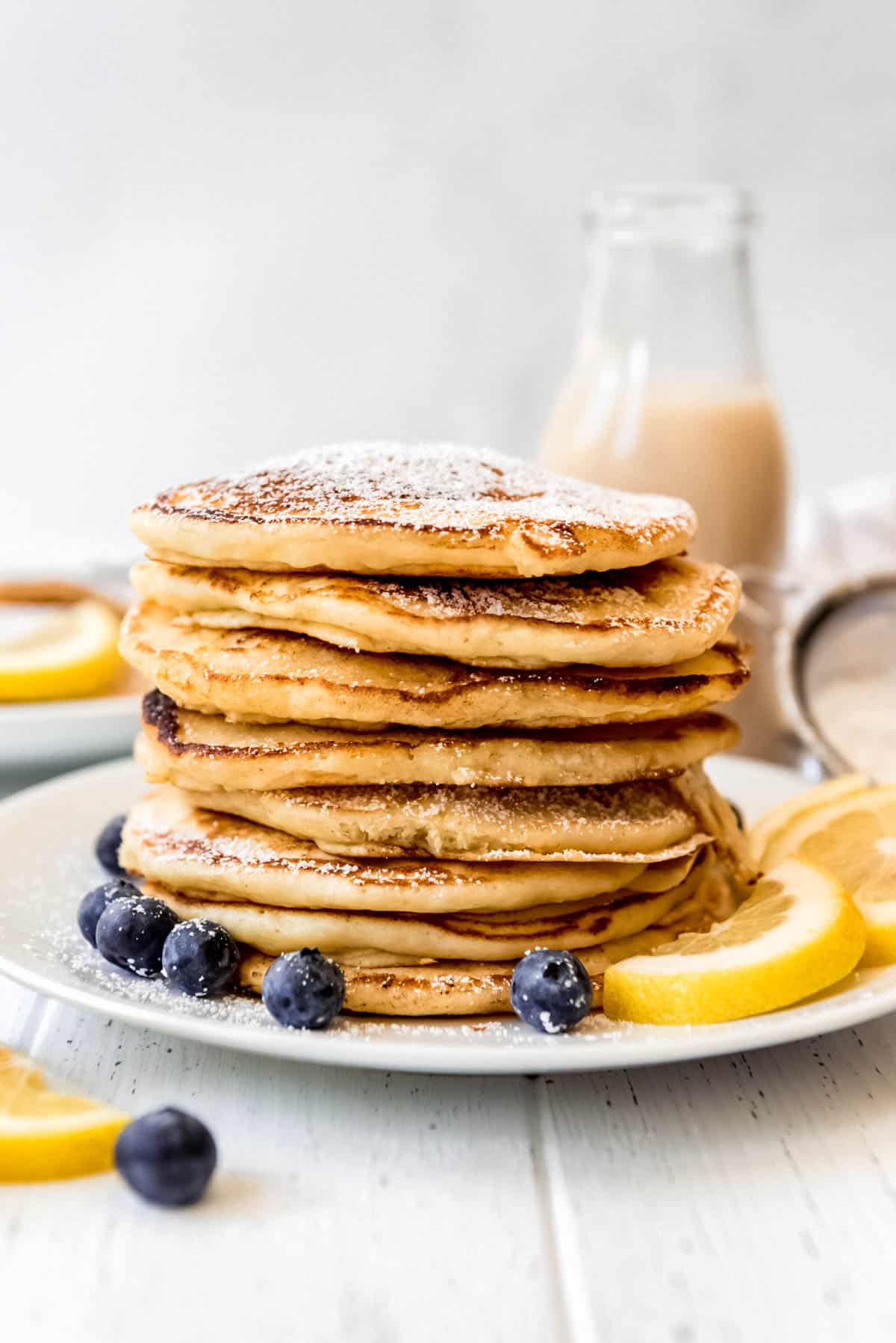 Lemon ricotta pancakes