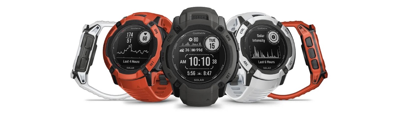 A series of Garmin Instinct 2X Watches