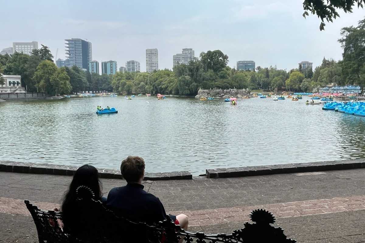 Chapultepec lake.