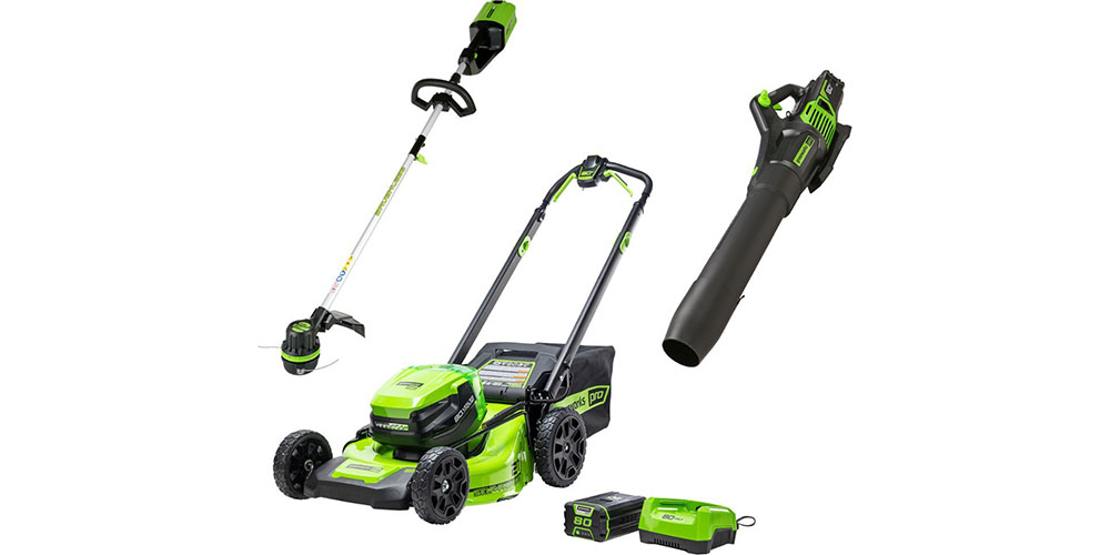 This bundle saves you 300 on a lawn mower string trimmer and