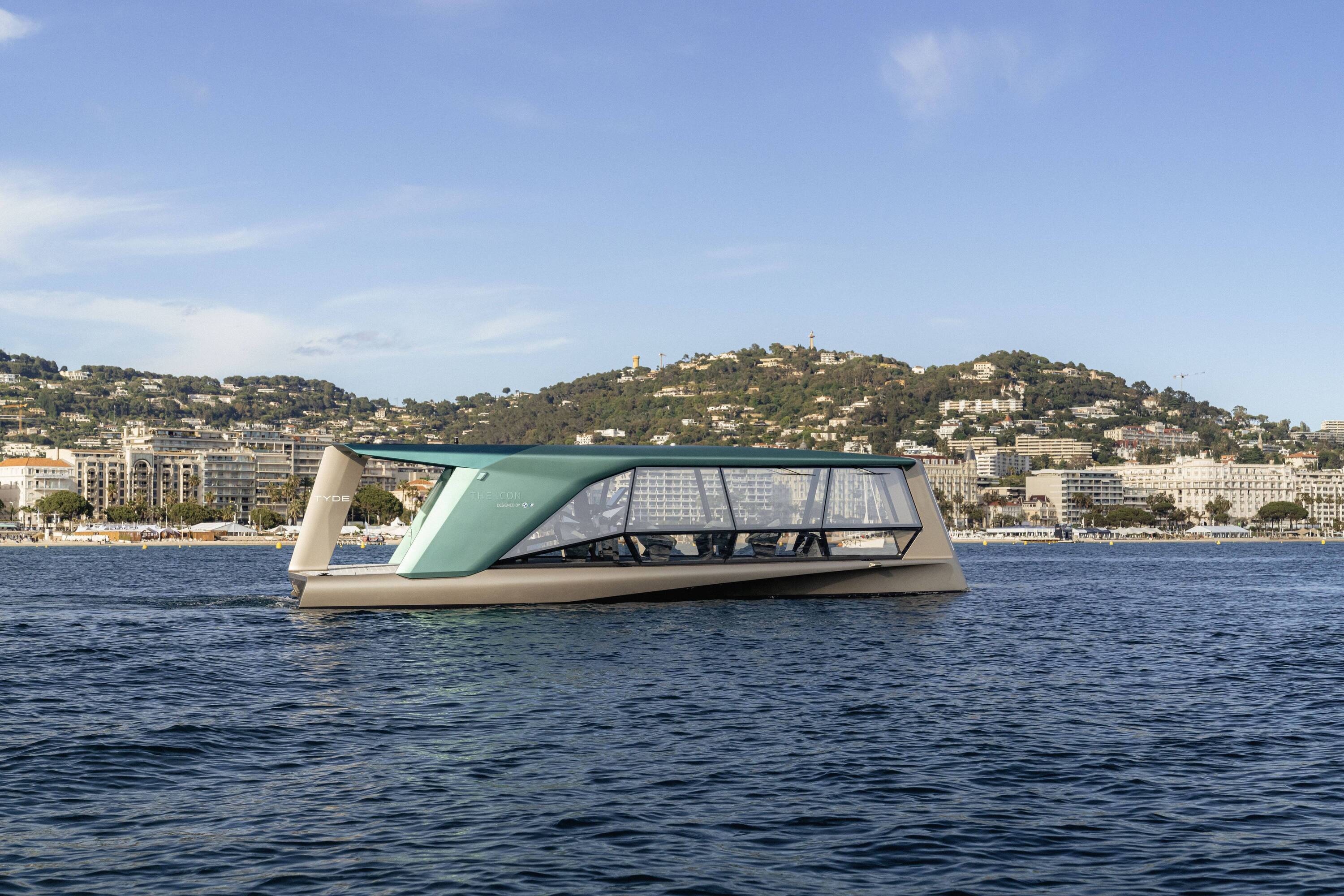 THE ICON, BMW's new EV Yacht