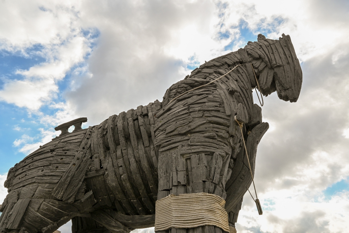 The Trojan Horse.