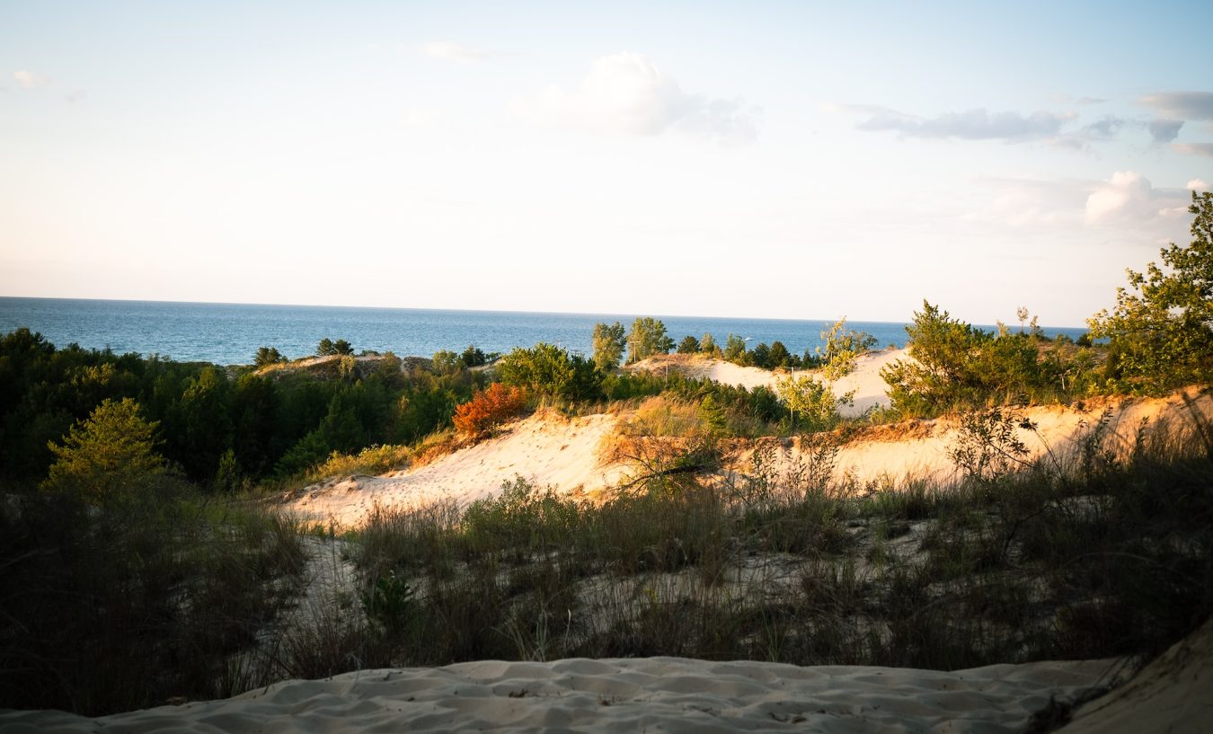 The Indiana Dunes in Chesterton, Indiana.