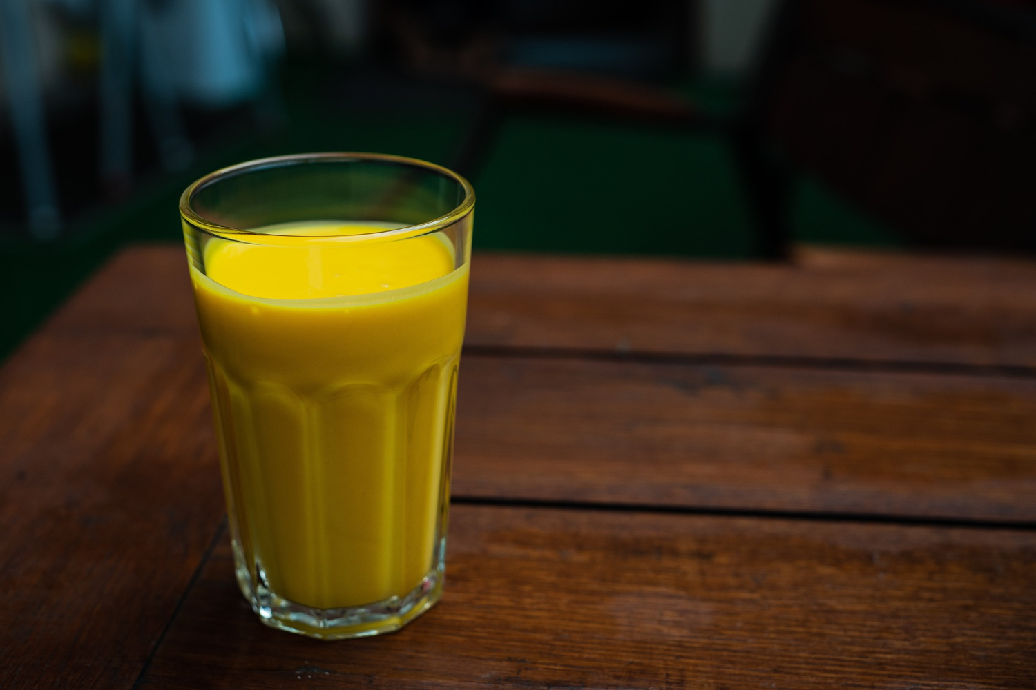 A mango lassi.