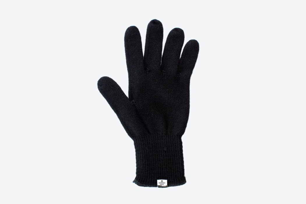 Vermont Glove Merino Wool Glove Liner on a plain studio background.