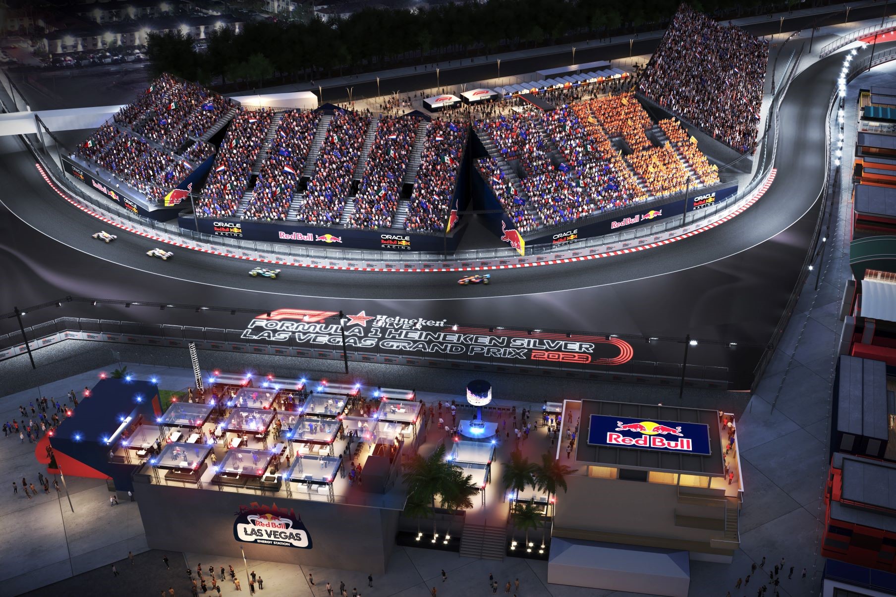 These are all the premium packages for the F1 Las Vegas Grand Prix
