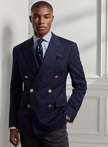 Suit Jackets & Blazers for Men  Navy Blue Tailored Blazer - My