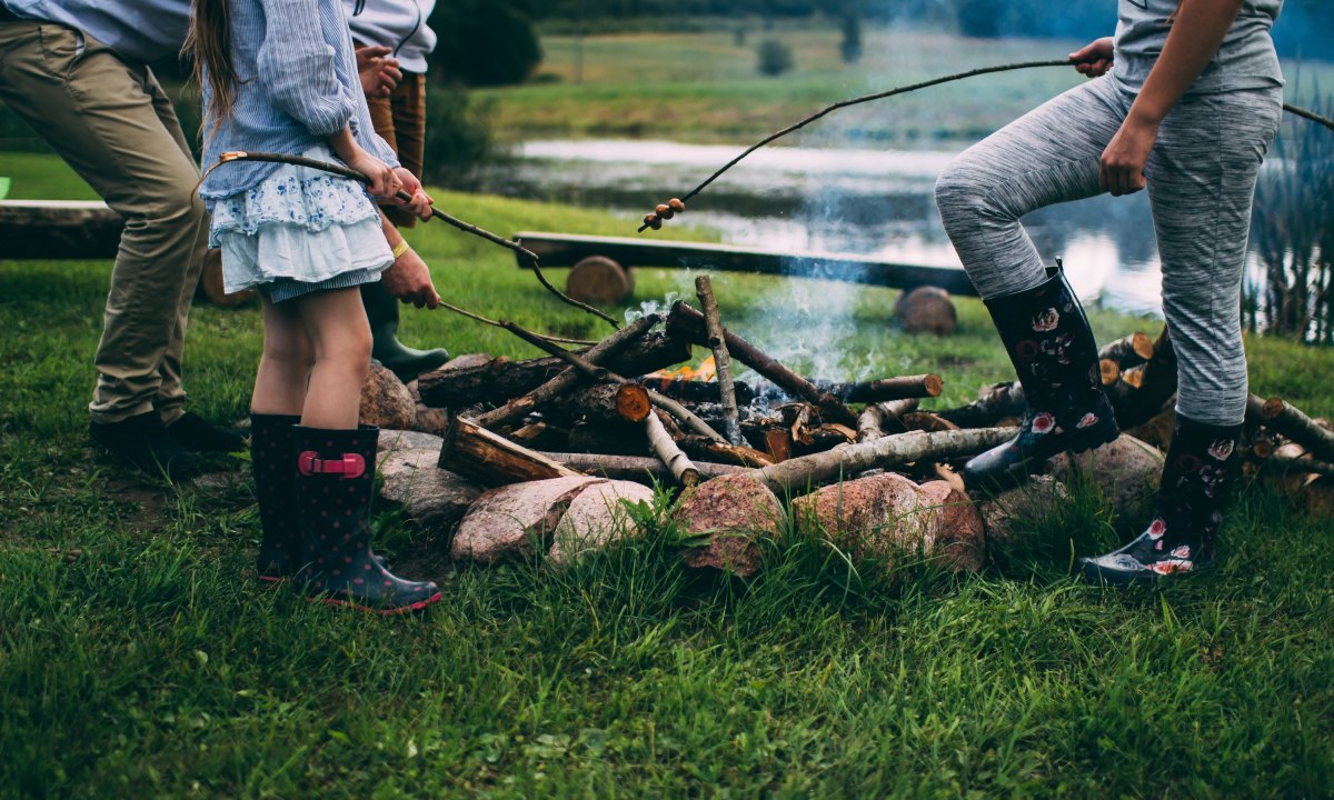 Family camping