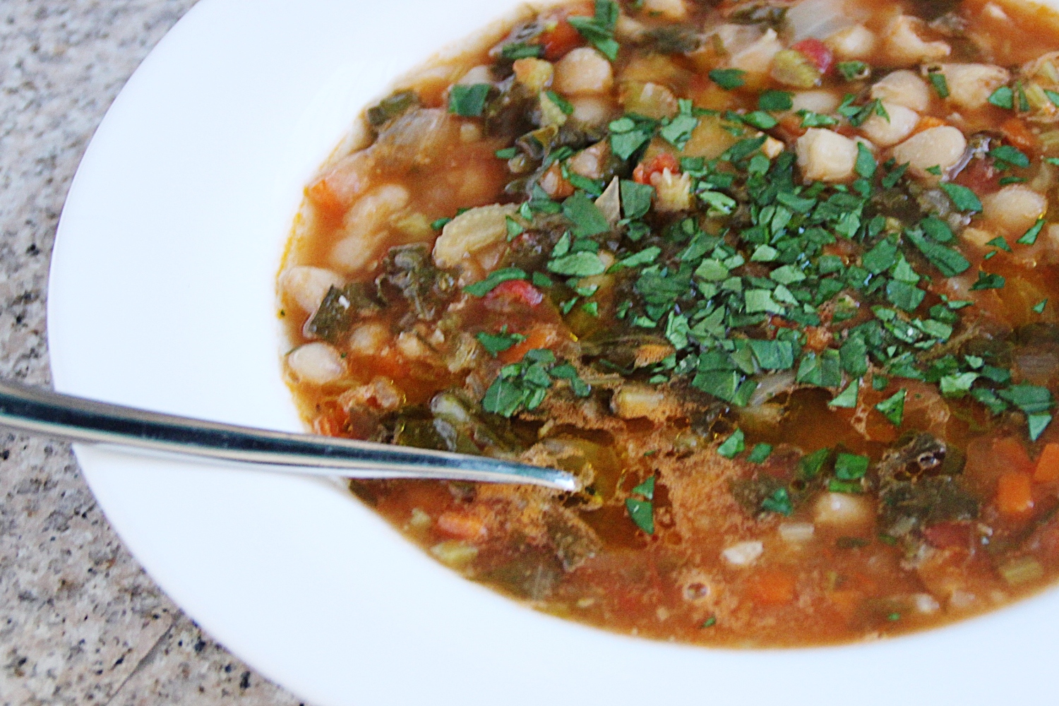 White bean soup